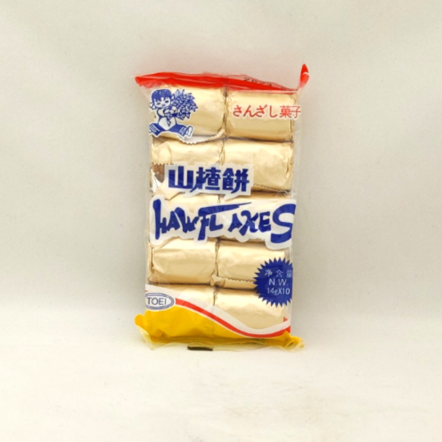 東栄　山査餅　さんざし菓子　サンザシお菓子140g　袋　×5袋（賞味期限