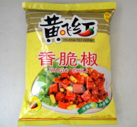 黄飛紅 香脆椒＆落花生（辛口クリスピーチリ＆ピーナッツ）中国産 350g x20袋（賞味期限：2027.05.07）
