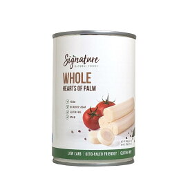 シグネチャー パルミット（やしの新芽） ホール 400g 缶詰 エクアドル産（賞味期限：2028.11.29）