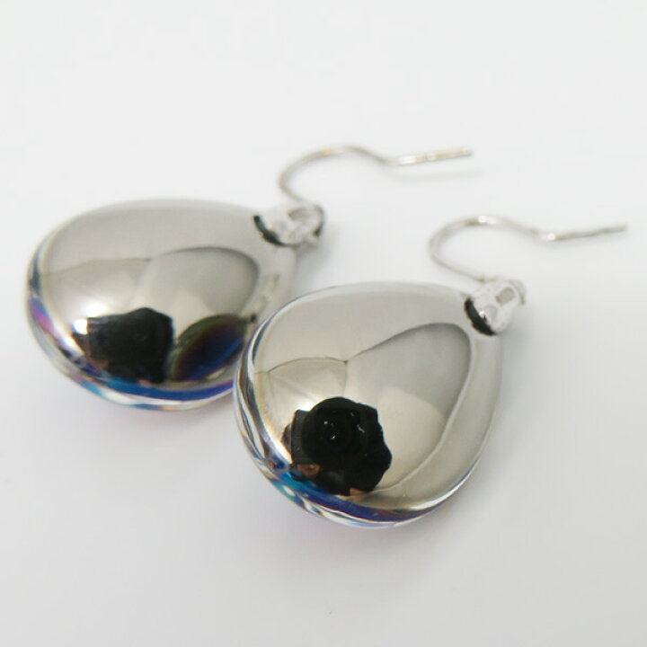 楽天市場】【Baccarat】 バカラ プシデリック ピアス スカラベブルー 