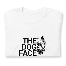 ヨークシャーテリア THE DOG FACE いぬtシャツ 犬グッズ 犬柄 いぬ柄 服シャツ 誕生日プレゼント 彼女 犬好き かわいい おもしろ 可愛い いぬ 犬 メンズ レディース ペアルック おしゃれ 犬柄生地 送料無料