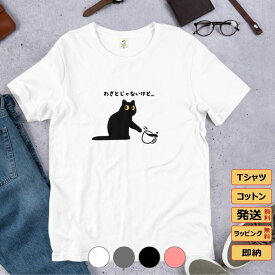 Tシャツ メンズ レディース 半袖 おもしろ tシャツ かわいい 猫tシャツ 猫グッズ 猫柄 ねこ柄 シャツ 猫好き ねこ 猫 ペアルック わざとじゃないけど
