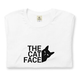 THE CAT FACE3 猫tシャツ 猫グッズ ネコ柄 猫柄 服 ねこ柄 シャツ 誕生日プレゼント 彼女 猫好き かわいい おもしろ 可愛い ねこ 猫 メンズ レディース ペアルック おしゃれ