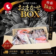 プレミア和歌山特別賞 紀州備長炭熟成 訳あり （ おまかせ BOX 1kg ） ひもの 干物 干物セット お取り寄…
