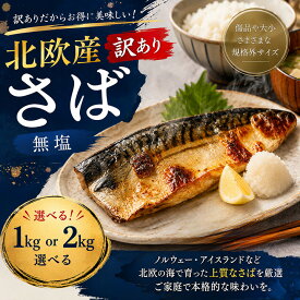 【50％OFFクーポン！最大9,980円→4,990円】北欧産〈無塩〉訳あり無塩 さばフィーレ 1kg/2kg　北欧産 肉厚 サバフィレ 冷凍 業務用 BBQ 食品 グルメ　冷凍サバ 焼くだけ簡単 お取り寄せ業務用 大容量 焼魚 お弁当 お取り寄せ　プロテイン DHA EPA 一部地域除き 送料無料