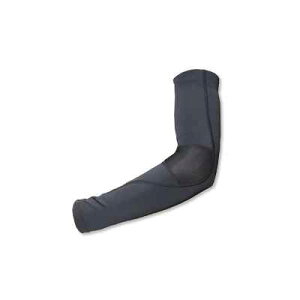 No.19-76 UV50 接触冷感アームカバー 黒立体成型 メッシュ シリコン ストッパー 現場 暑さ対策 工事 DIY アウトドア