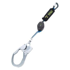 サンコー タイタン リーロックmini フルハーネス/胴ベルト兼用 巻取式ランヤード シングル HL-HS-130-CC墜落 防止 制止 小型 軽量 REELOCK TITAN 高速 コンパクト