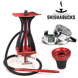 【限定数入荷！】【正規代理店】シーシャバックス SHISHABUCKS Cloud Mini（クラウドミニ） スターターセット シーシャ 水タバコ セット品 持ち運び 【本体+ヒートマネジメントシステム+プレミアムスカイボール付属】 シーシャバー シーシャカフェ ラウンジ フレーバー