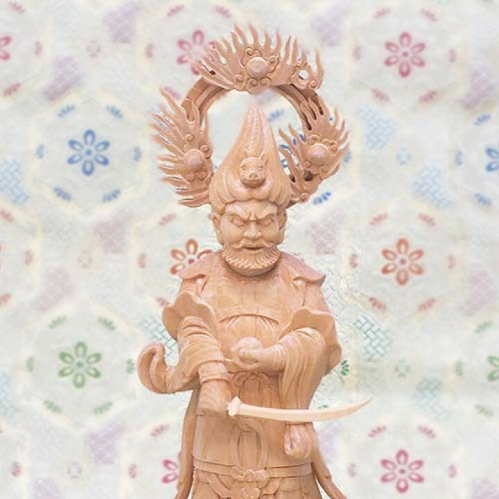 楽天市場 金毘羅様 4 5寸 桧製 金毘羅大権 アウトレット 値下げしました 仏具のタカテイ