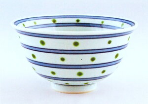 【有田焼】【源右衛門窯】 染錦筋丸紋飯碗【源右衛門】【古伊万里】 高級 ギフト 和食器 genemon Gen-emon Kiln