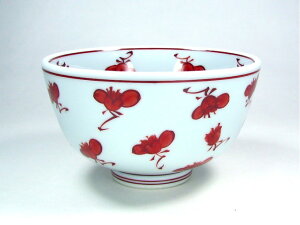 【有田焼】【源右衛門窯】 赤絵梅花飯碗【源右衛門】【古伊万里】 高級 ギフト 和食器 genemon Gen-emon Kiln