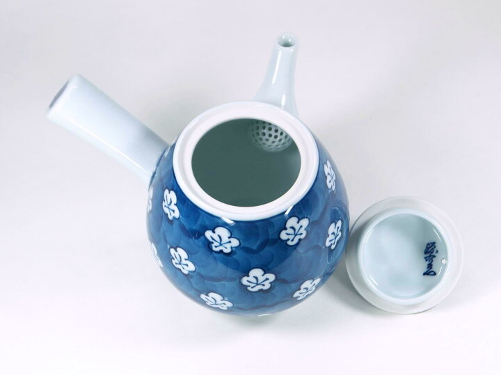 楽天市場】【有田焼】【源右衛門窯】 古染風梅紋急須 （茶器揃のバラ売 