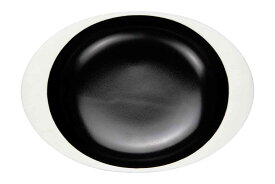 【有田焼】【匠の蔵】【極上のカレー皿】 ストーン（大）カレー皿 おしゃれ かわいい 楕円 北欧