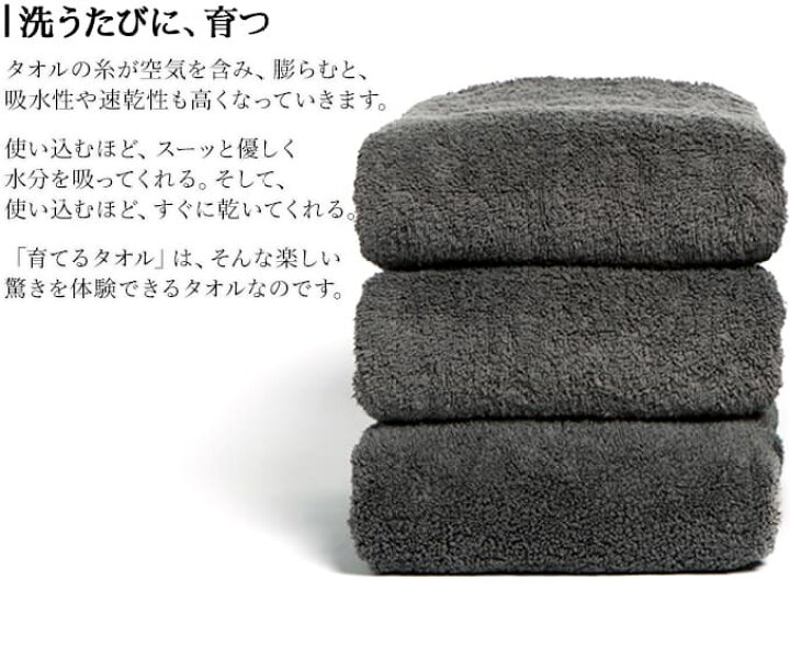 楽天市場】「育てるタオル」feel(フィール) ギフト フェイスタオル同色 