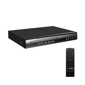 【3/4～3/11 スーパーSALE 1000円OFFクーポン】BLUEWIDE ブルーレイプレーヤー DVDプレーヤー ブラック フルHD 1080P HDMI出力 USB再生 CPRM対応