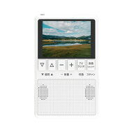 【9/4～9/11 楽天スーパーSALE 500円OFFクーポン】BLUEWIDE ワンセグテレビ ラジオ 3.2型液晶 AM FM ワイ…