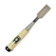 大内鑿製作所 追入鑿 白樫芯持柄付 8分（24mm）【大内俊明氏作／追入のみ／鑿／のみ／ノミ／鍛造／鍛造刃…
