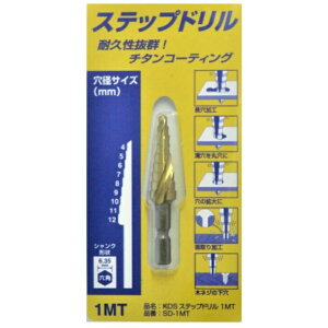 �����e�b�NKDS �X�e�b�v�h���� 1MT 4mm�`12mm SD-1MT�y�S�H �h���� �i�X �^�P�m�R�z