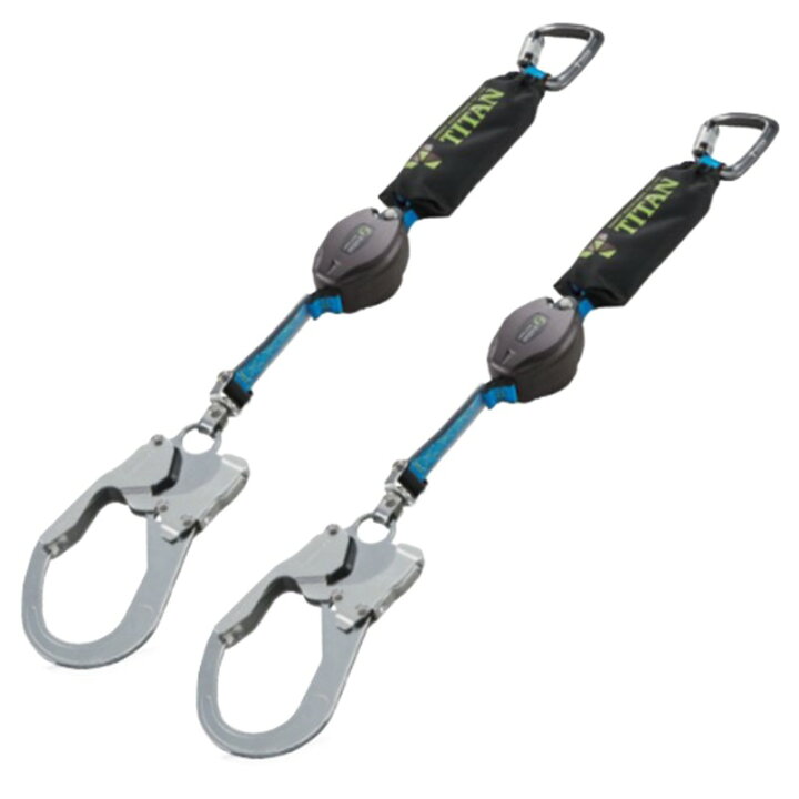 楽天市場】TITAN 巻取式 ランヤード シングル REELOCK mini 130kg HL 