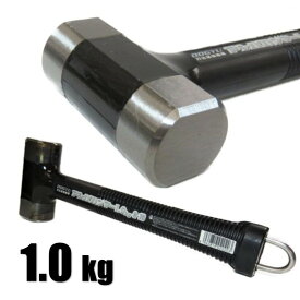 土牛 アシバハンマー G-10 1.0kg 落下防止コード取付穴付き 02020【足場 石頭 ハンマー セットウ DOGYU 井本刃物】