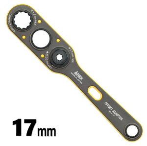 ANEX �I�t�Z�b�g�A�_�v�^�[ AOA-17�y40V�Ή� �Z�p 17mm M10 �{���g�E�i�b�g�p �����` �d�C �� �_�N�g���[���z