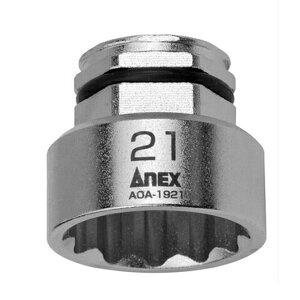 ANEX オフセットアダプター用 変換ソケット H21mm AOA-1921【ボルト ナット 建前 レンチ アネックスツール】