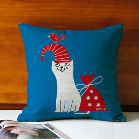 クッションカバー 北欧　雑貨　お洒落　インテリア　45cm×45cm 結婚祝い 新築祝い　可愛い　綿麻　水洗い可　メール便発送　代引き不可 送料無料