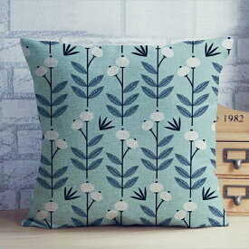 クッションカバー 北欧　雑貨　お洒落　インテリア　45cm×45cm 結婚祝い 新築祝い　可愛い　綿麻　水洗い可　メール便発送　代引き不可 送料無料