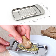 しょうがおろし　にんにくおろし　薬味　おろし器　ステンレス製 　わさびおろし すりおろし器 おろしス…
