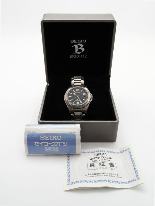 楽天市場】【SEIKO】【BRIGHTZ】【電池交換済】セイコー『ブライツ 