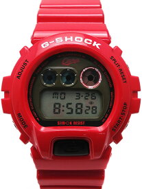 【CASIO】【G-SHOCK×Carp】【電池交換済】カシオ『Gショック 広島東洋カープ 2011年コラボモデル』DW-6900FS メンズ クォーツ 1週間保証【中古】b01w/h04A