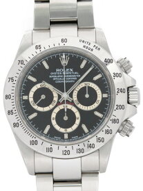 【ROLEX】【黒文字盤】【Cal.4030】【OH済】ロレックス『コスモグラフデイトナ』16520 A番’99年頃製 メンズ 自動巻き 12ヶ月保証【中古】b02w/h03B