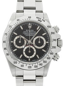 【ROLEX】【黒文字盤】【オールトリチウム】【Cal.4030】【OH済】ロレックス『コスモグラフ デイトナ』16520 U番’97年頃製 メンズ 自動巻き 12ヶ月保証【中古】