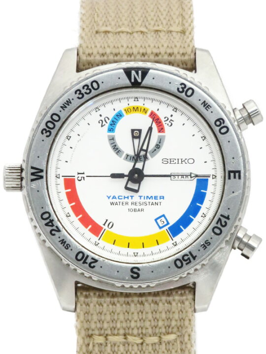 楽天市場】【SEIKO】【電池交換済】セイコー『ヨットタイマー』8M37 