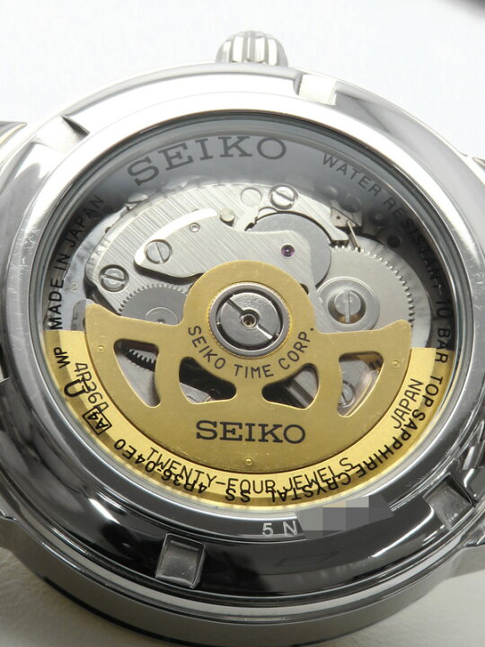 楽天市場】【SEIKO】【裏スケ】セイコー『プレサージュ メカニカル 