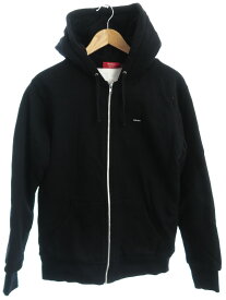 【Supreme】【Small Box Thermal Zip Up Sweatshirt】【カナダ製】シュプリーム『スウェット ジップアップパーカー sizeMedium』16FW メンズ 1週間保証【中古】