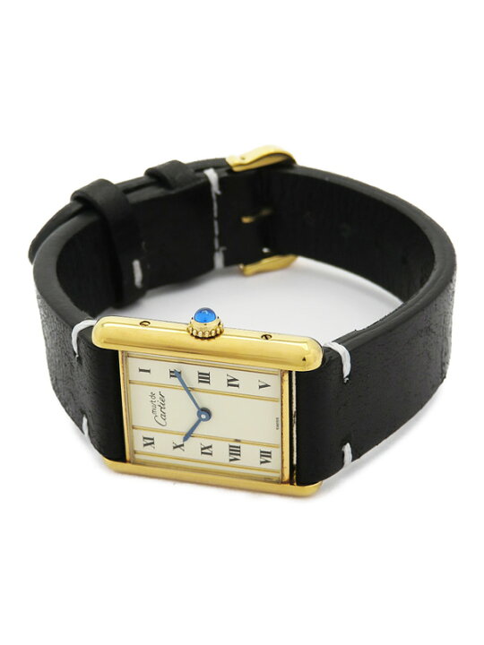楽天市場】【Cartier】【縦ローマ】【電池交換済】カルティエ『マスト 