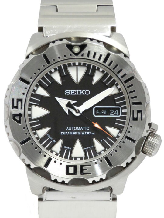 楽天市場】【SEIKO】【海外モデル】セイコー『ブラックモンスター  