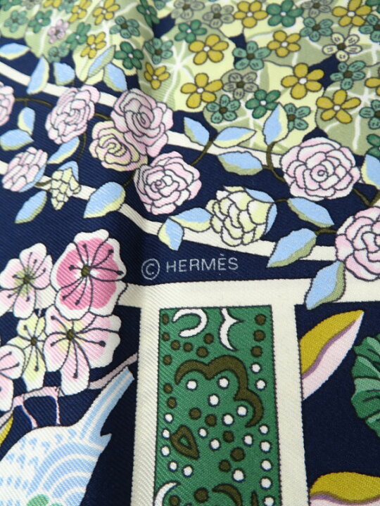 楽天市場】【HERMES】【Fleurs de Giverny】【フランス製】エルメス 