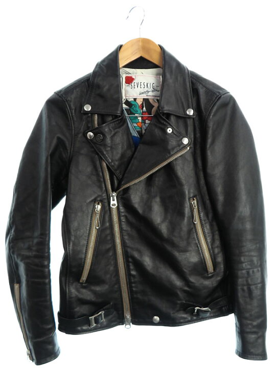 楽天市場】【SEVESKIG】【W-RIDERS JACKET】【ディズニー】【日本製 