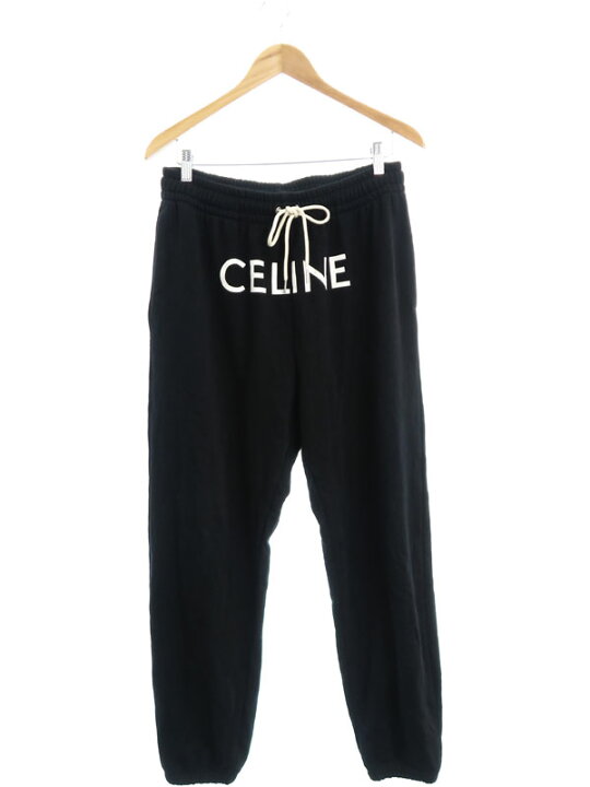 楽天市場】【CELINE】セリーヌ『ロゴ スウェット ジョガーパンツ 
