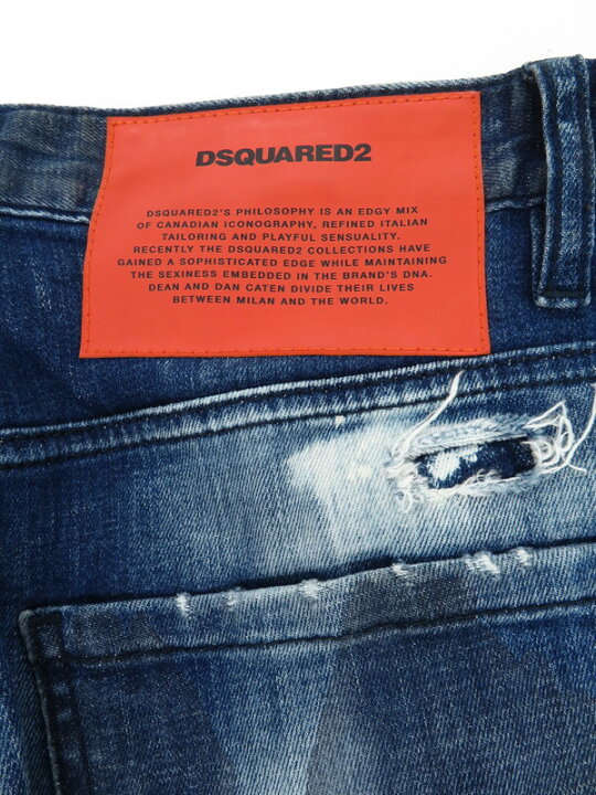楽天市場】【DSQUARED2】ディースクエアード『Sexy Twist Jean size48 