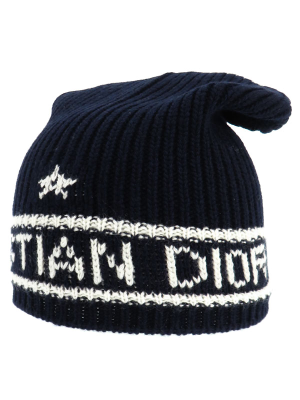 Christian Diorクリスチャンディオールロゴ ニット帽