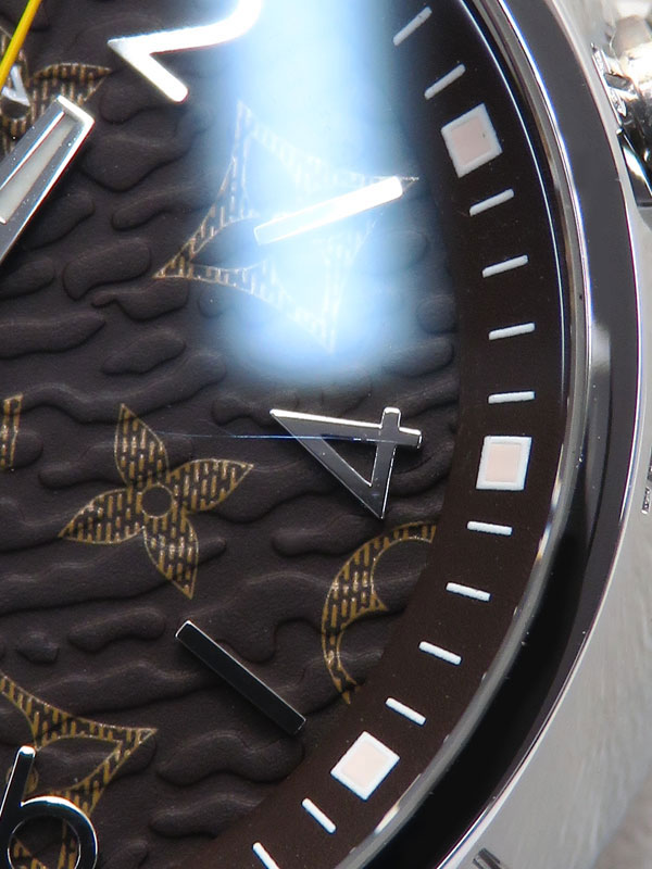 国内発送 ルイヴィトン『タンブール PM モノグラム』QA070 クォーツ レディース 3ヶ月保証 レディース腕時計 