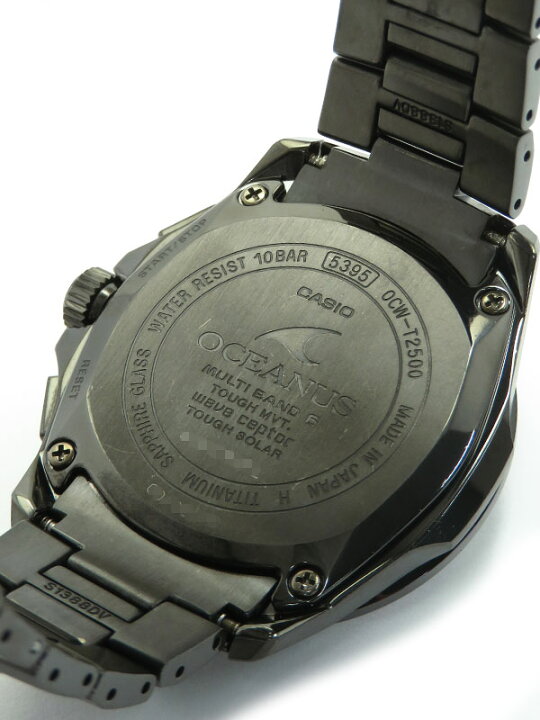 楽天市場】【CASIO】【OCEANUS】カシオ『オシアナス』OCW-T2500B-1AJF 