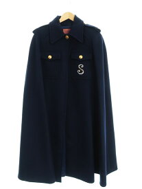 【GUCCI】グッチ『星座 ケープコート さそり座 アップリケ ラインストーン ビーズ size44』614074 ZAD1D レディース 1週間保証【中古】