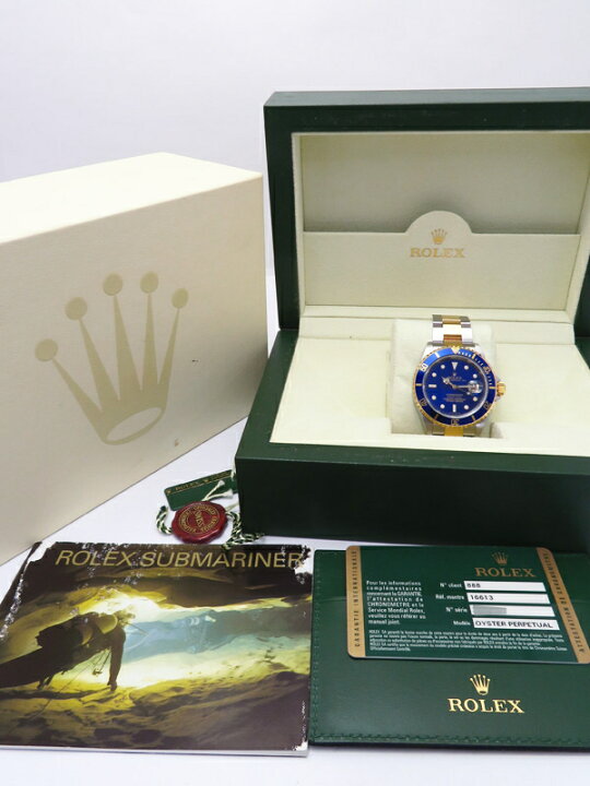 ROLEX MサイズBOX ギャランティーケース・タグ付き 訳あり品 ねじ切っ