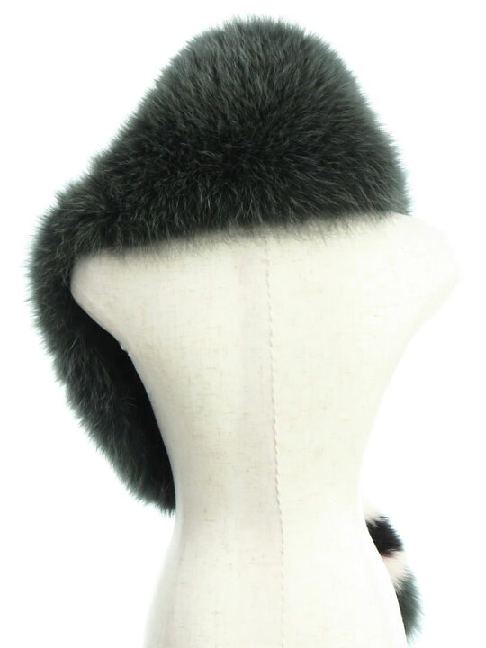 楽天市場】【FENDI】フェンディ『ロゴ フォックスファー ティペット  