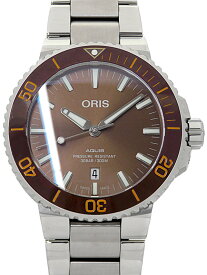 【ORIS】オリス『アクイス デイト』01 733 7730 4152-07 8 24 05PEB メンズ 自動巻き 3ヶ月保証【中古】