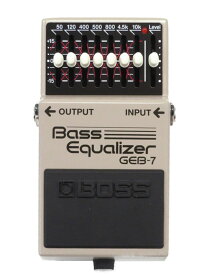 【BOSS】ボス『ベースイコライザー』GEB-7 コンパクトエフェクター 1週間保証【中古】